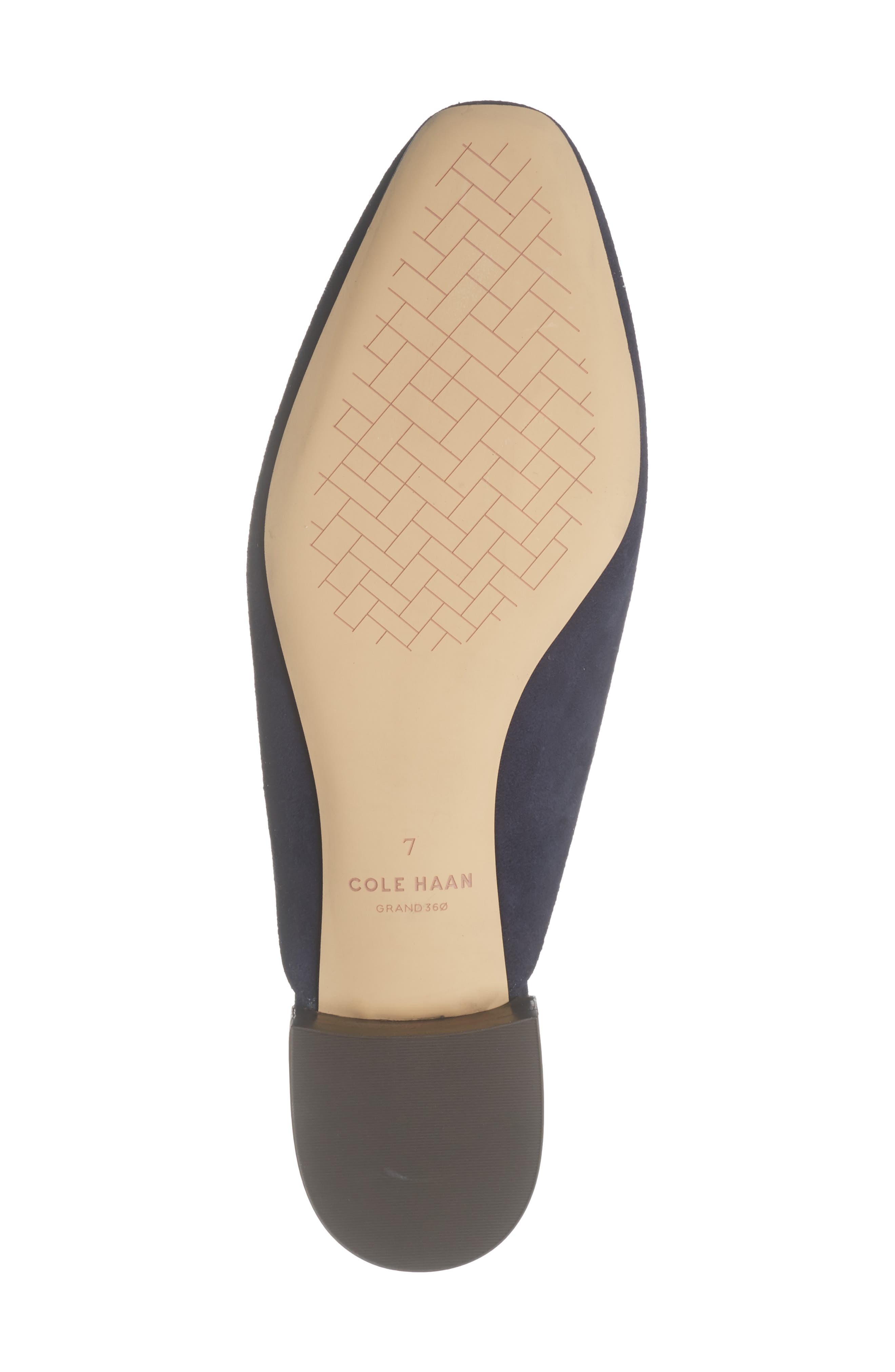 Pasha Bow Mule, Alternate, color, MIDNIGHT MOON SUEDE