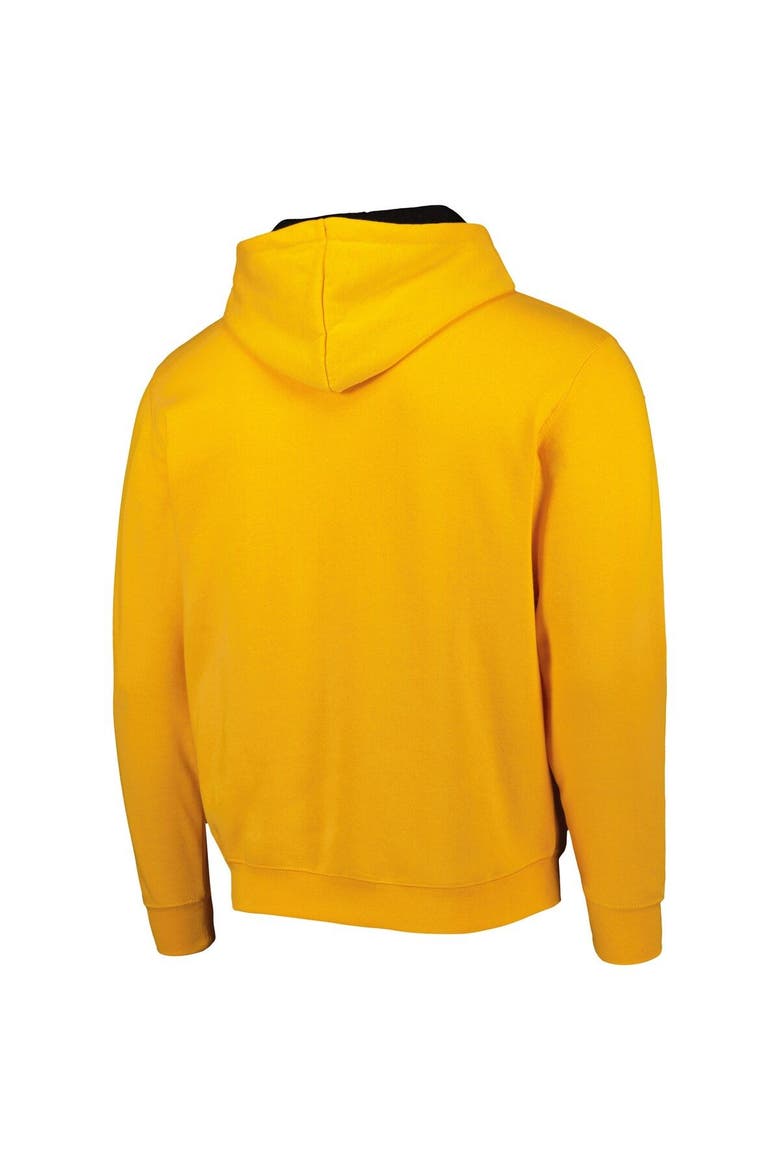 Men's Colosseum Gold Grambling Tigers Arch & Logo 3.0 Pullover Hoodie, Alternate, color, Gold