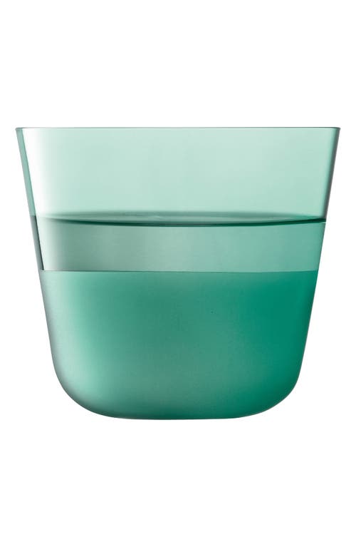 Lsa Arc Contrast Set Of 4 Tumblers In Teal