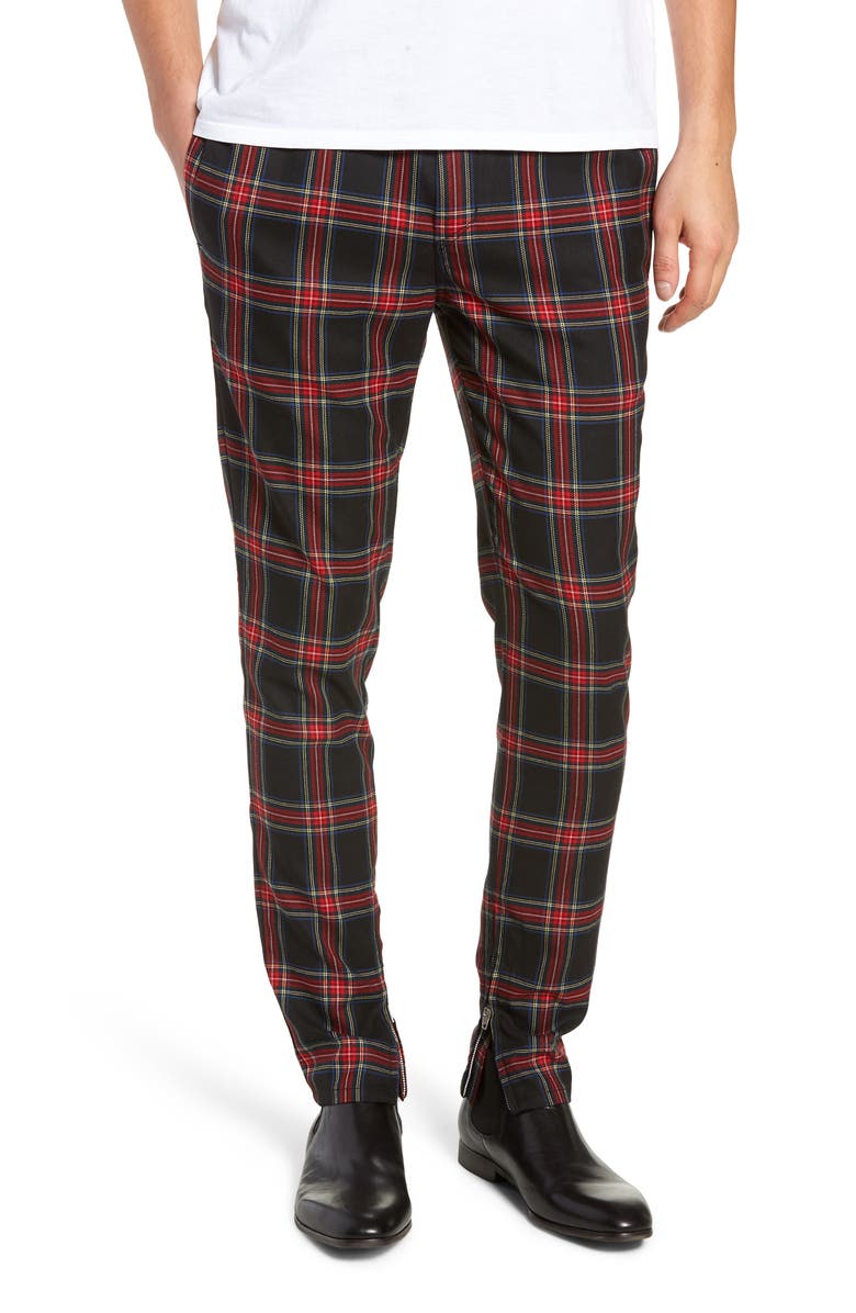 ZANEROBE Tartan Unblockshot Chinos, Main, color,