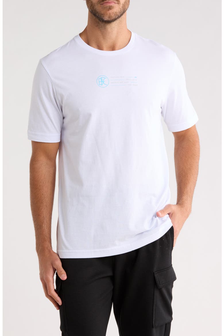 Slide Show Graphic T-Shirt, Main, color, WHITE