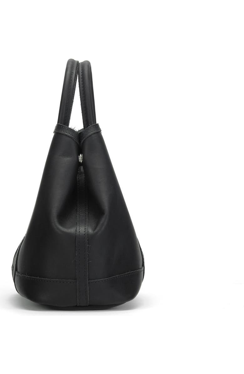 Ezra Arthur Audrey Velvet Leather Top Handle Bag, Alternate, color,