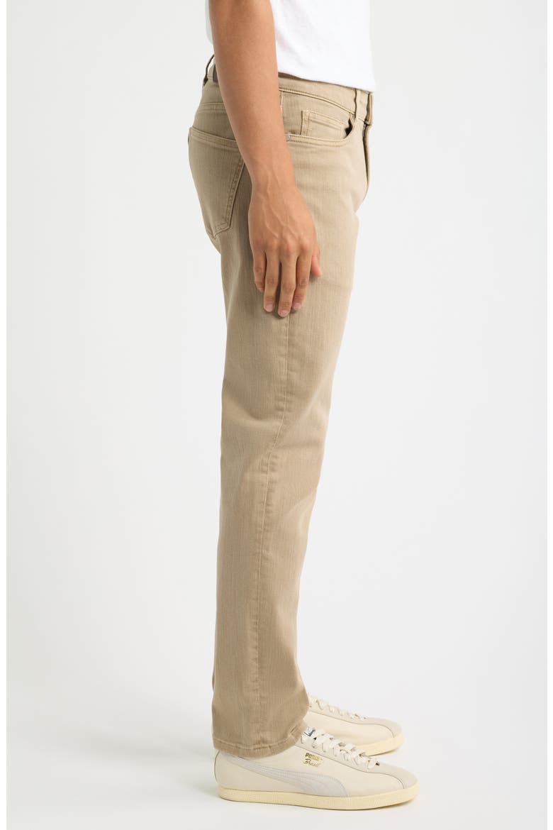 Fairfield Garment Dye Straight Fit Jeans, Alternate, color, KHAKI