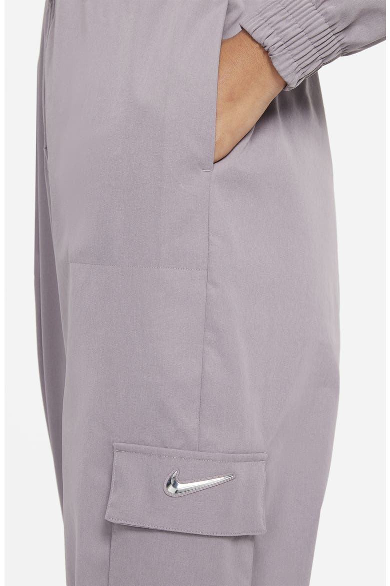 Sportswear Swoosh Utlity Jumpsuit, Alternate, color, PURPLE SMOKE/ BLACK