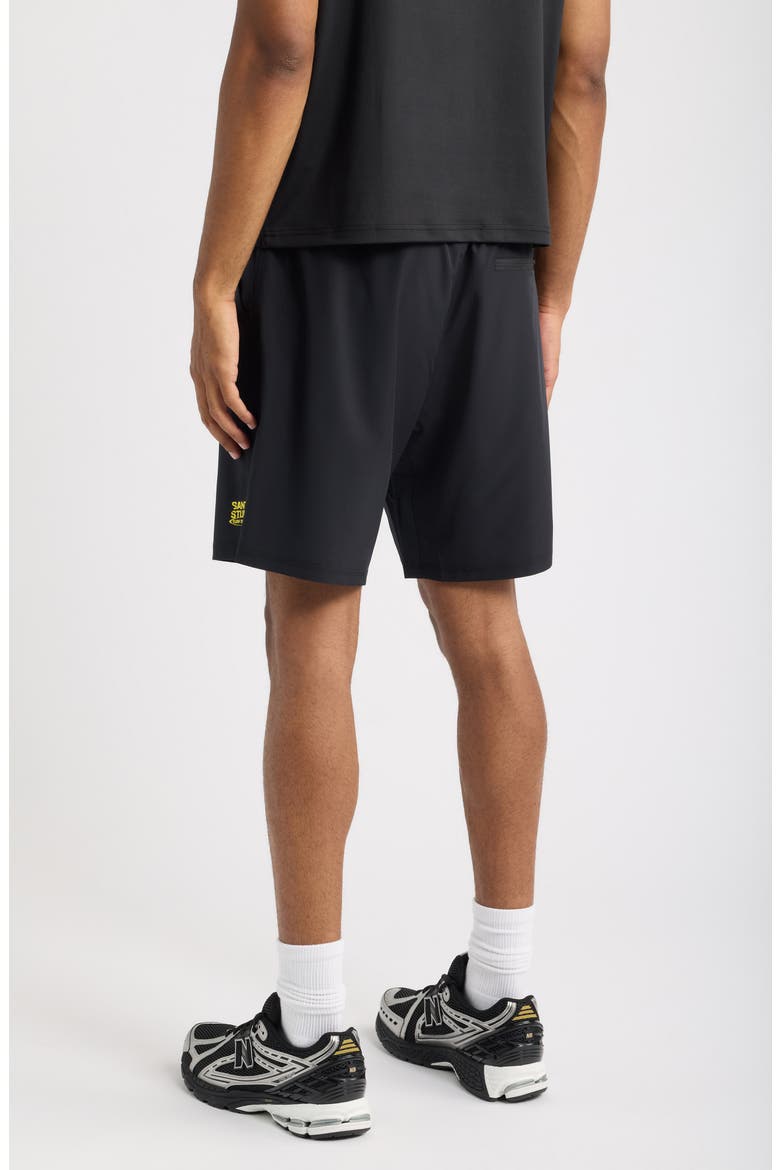 Surf Division Tech Shorts, Alternate, color, BLACK