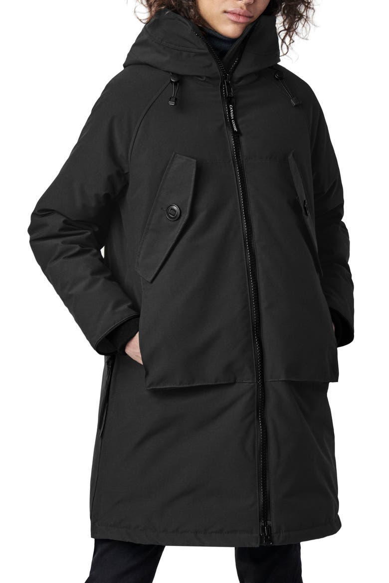 Olympia Down Parka, Main, color, BLACK