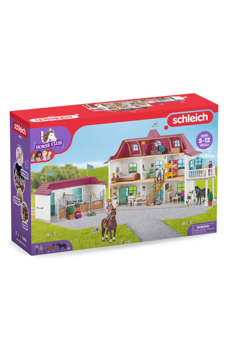 Schleich Horse Club<sup>™</sup> Lakeside Country House & Stable Playset, Alternate, color, 