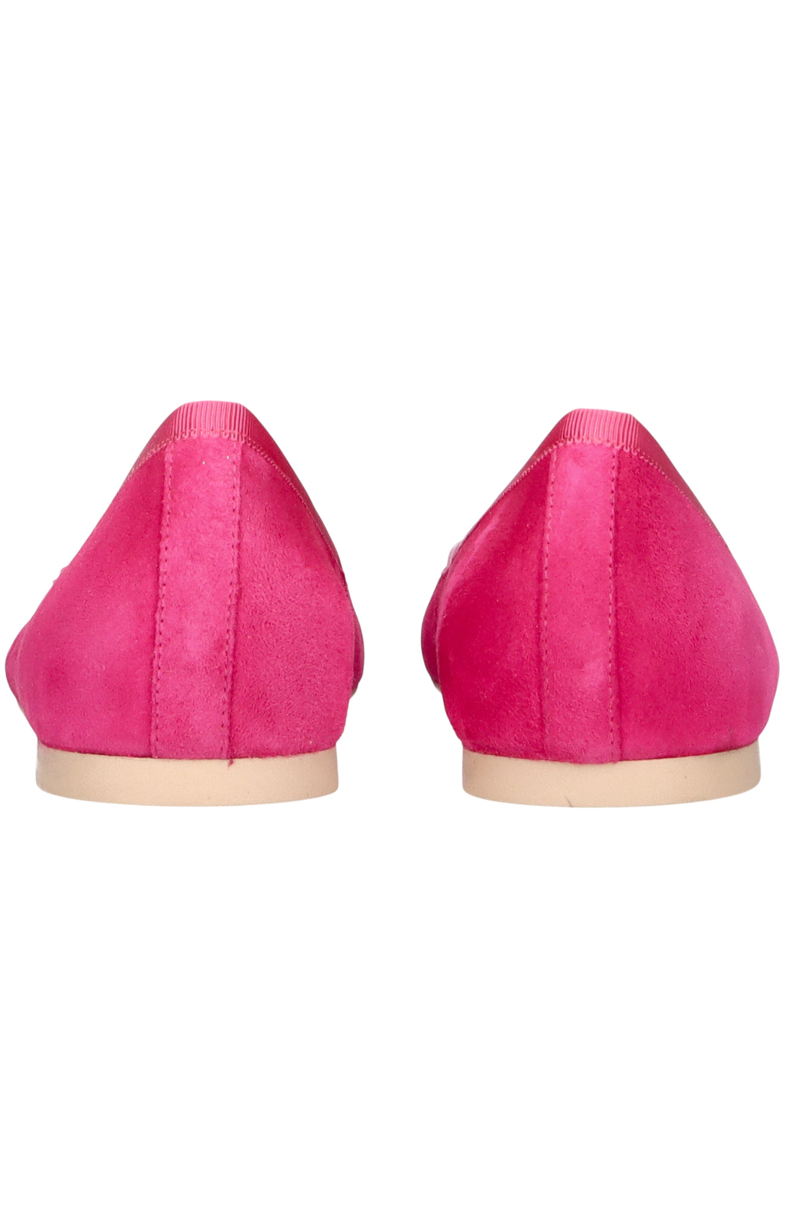 Round Toe Ballet Flat, Alternate, color, Bright Pink