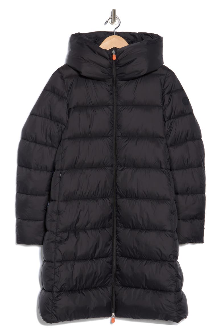 Rita Water Repellent Puffer Jacket, Alternate, color, BLACK