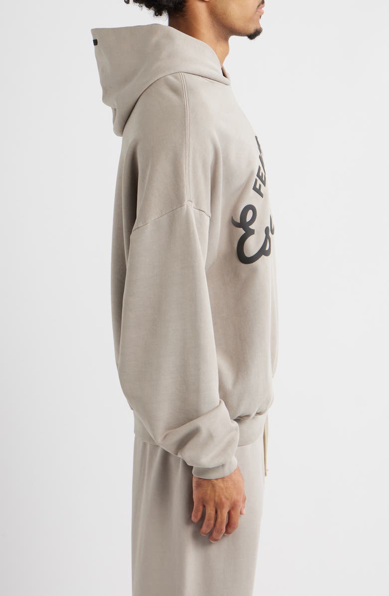 Fear of God Essentials '90s Fit Training Logo Hoodie, Alternate, color, Faded Seal