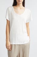 GIA STUDIOS Dion Cotton Scoop Neck T-Shirt