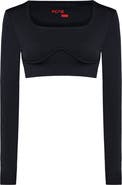 PCFG Free Heaven Long Sleeve Crop Top