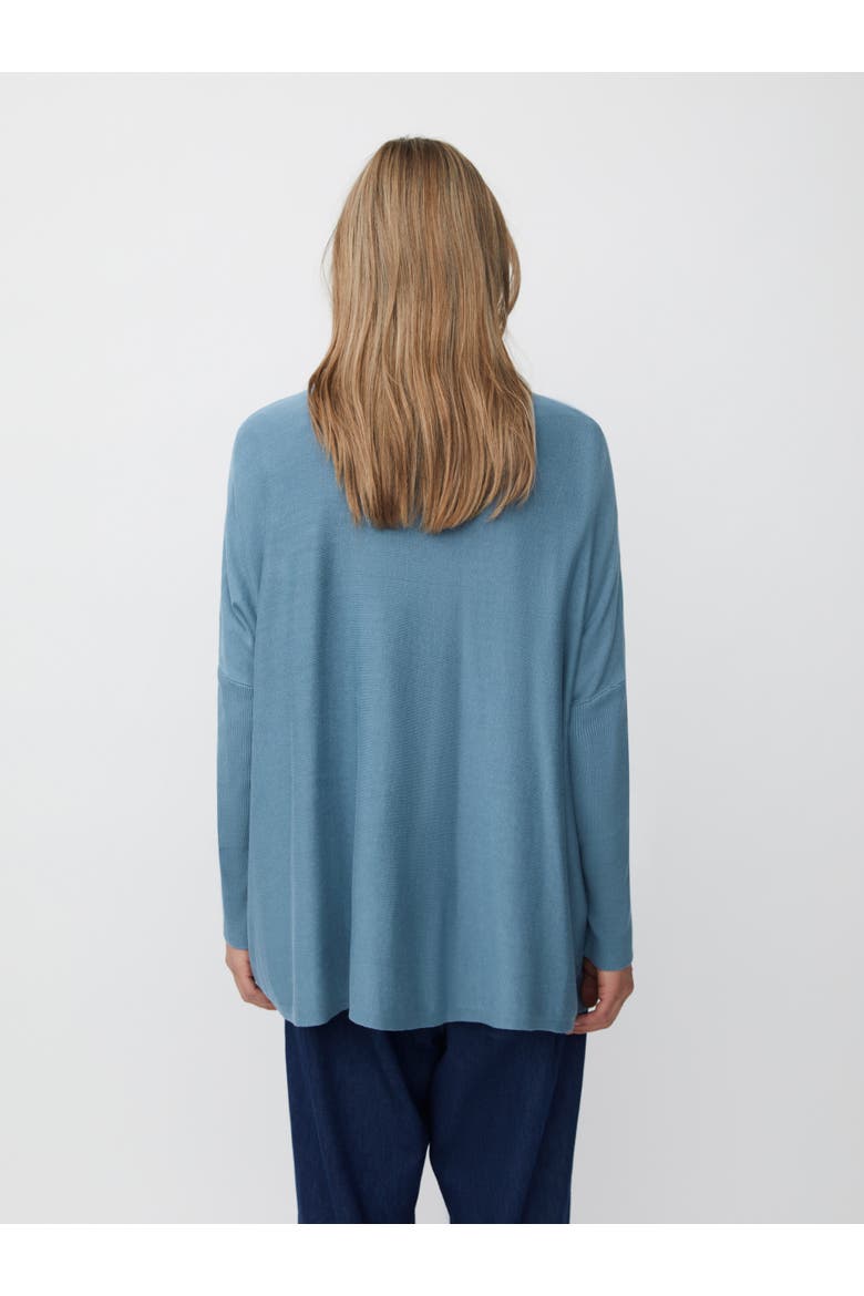 Mafanasi Round Neck Oversized Jumper, Alternate, color, Proven Blue