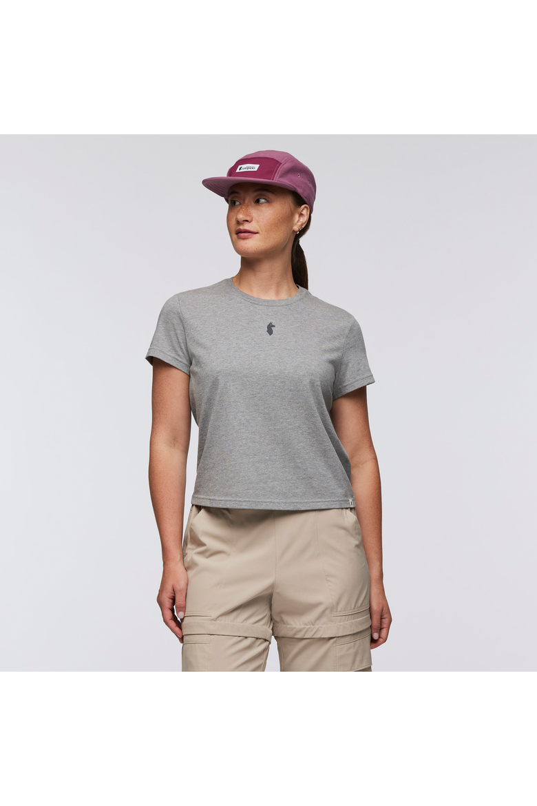 Llama Icon T-Shirt - Women's, Main, color, Heather Grey