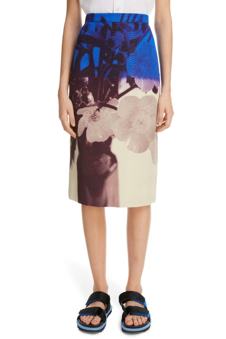 Santon Pencil Skirt, Main, color, 977-DES.C
