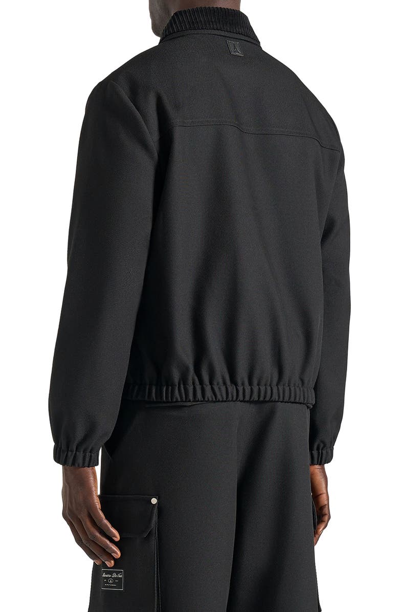 Manière De Voir Kilian Unisex Twill Signature Jacket, Alternate, color, Black