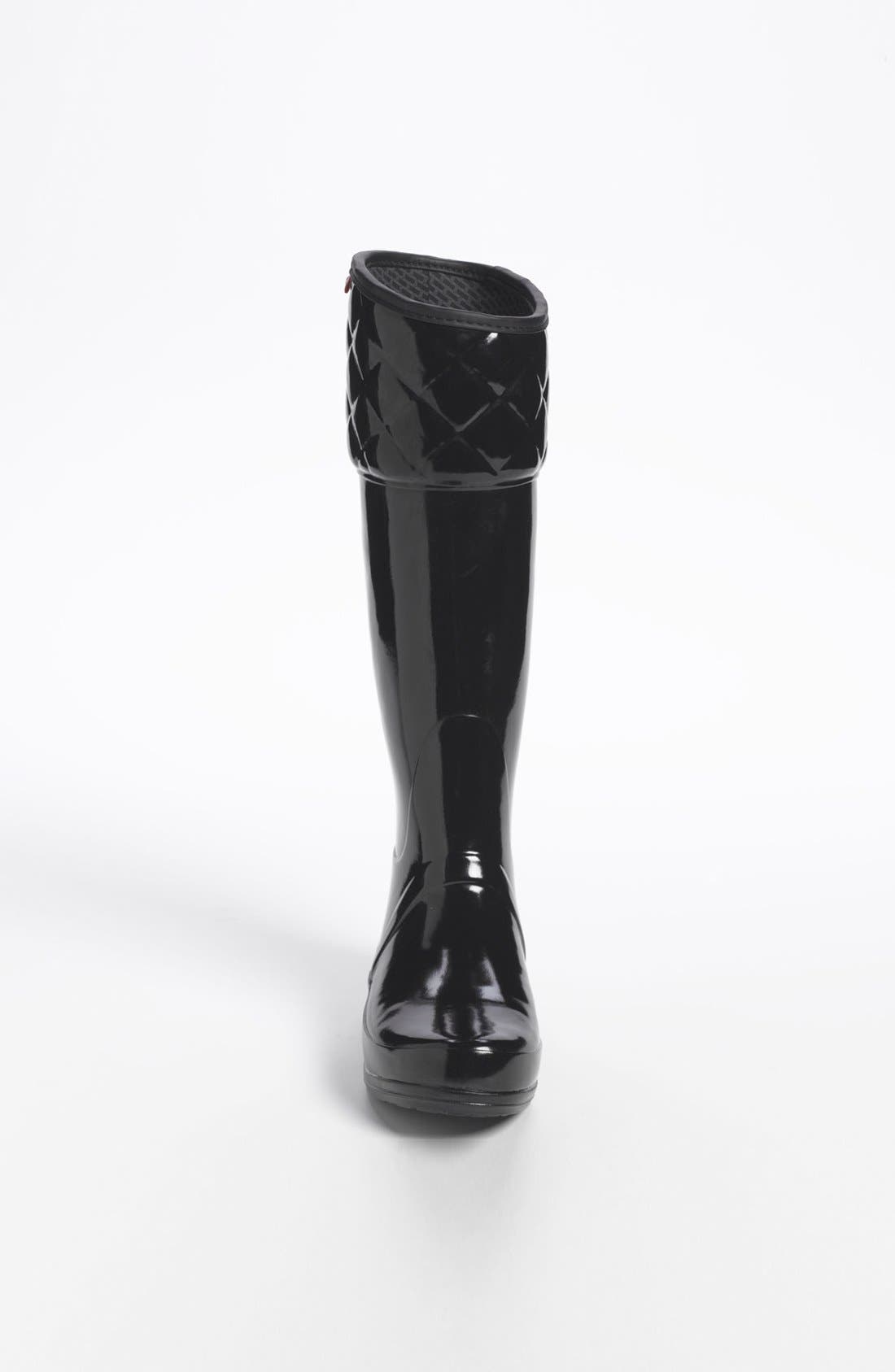Hunter 'Rigley' Rain Boot, Alternate, color, 
