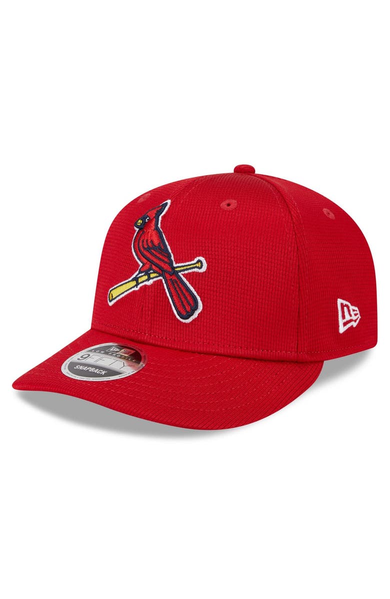 New Era Men's New Era Red St. Louis Cardinals 2024 Spring Training Low Profile 9FIFTY Snapback Hat, Alternate, color,