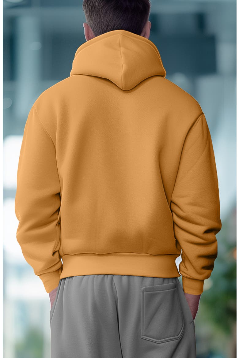 Alien Midweight Relaxed Hoodie, Alternate, color, Peanut