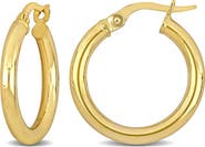 DELMAR 14K Gold Hoop Earrings, 20mm