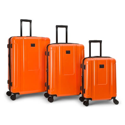 Malibu Suitcases PC Hardside Expandable Luggage with Spinner Wheels, 3-Piece Set (20/26/30)