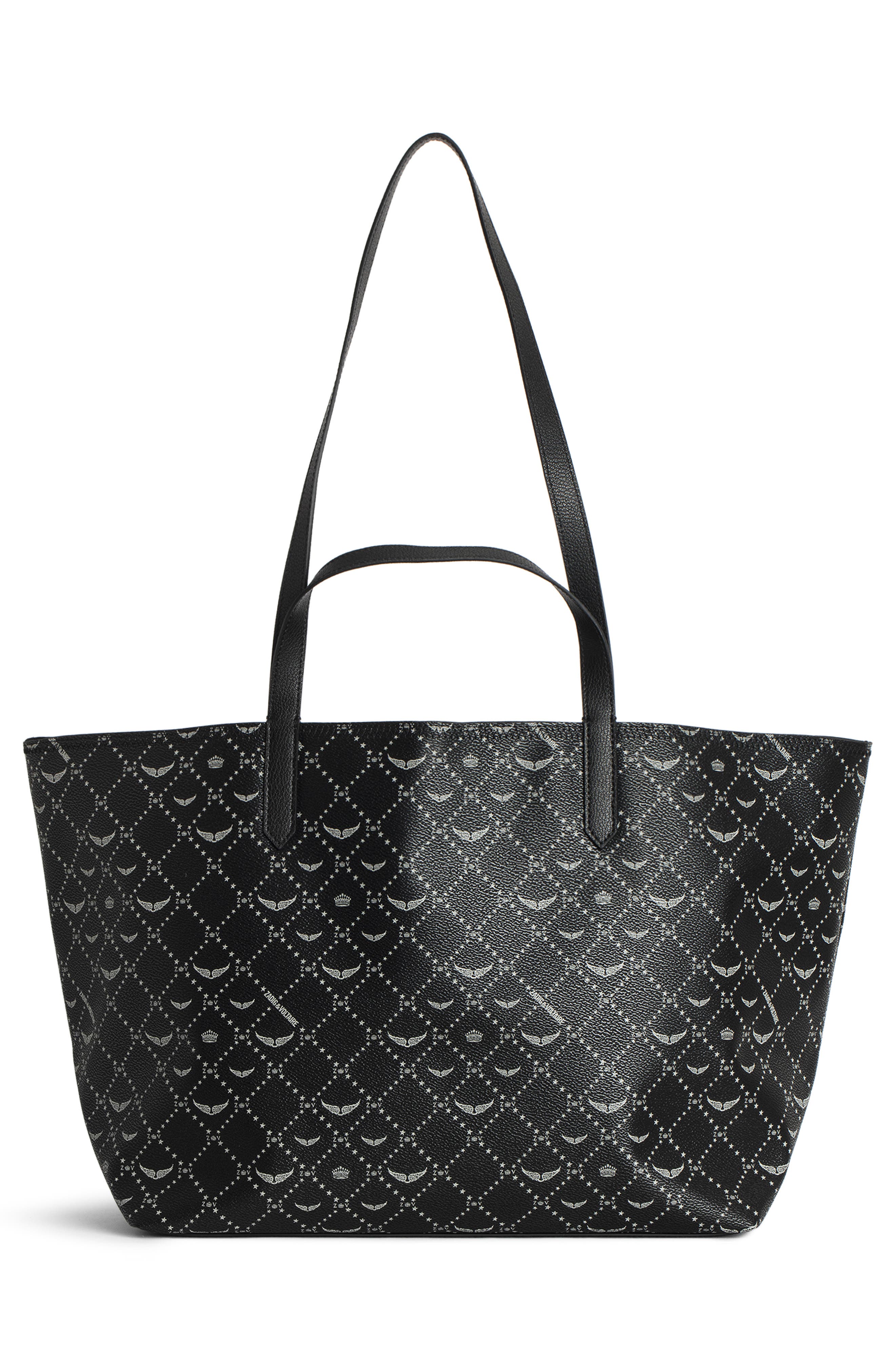 Z X-Large Monogram Shopper Tote Bag, Alternate, color, NOIR