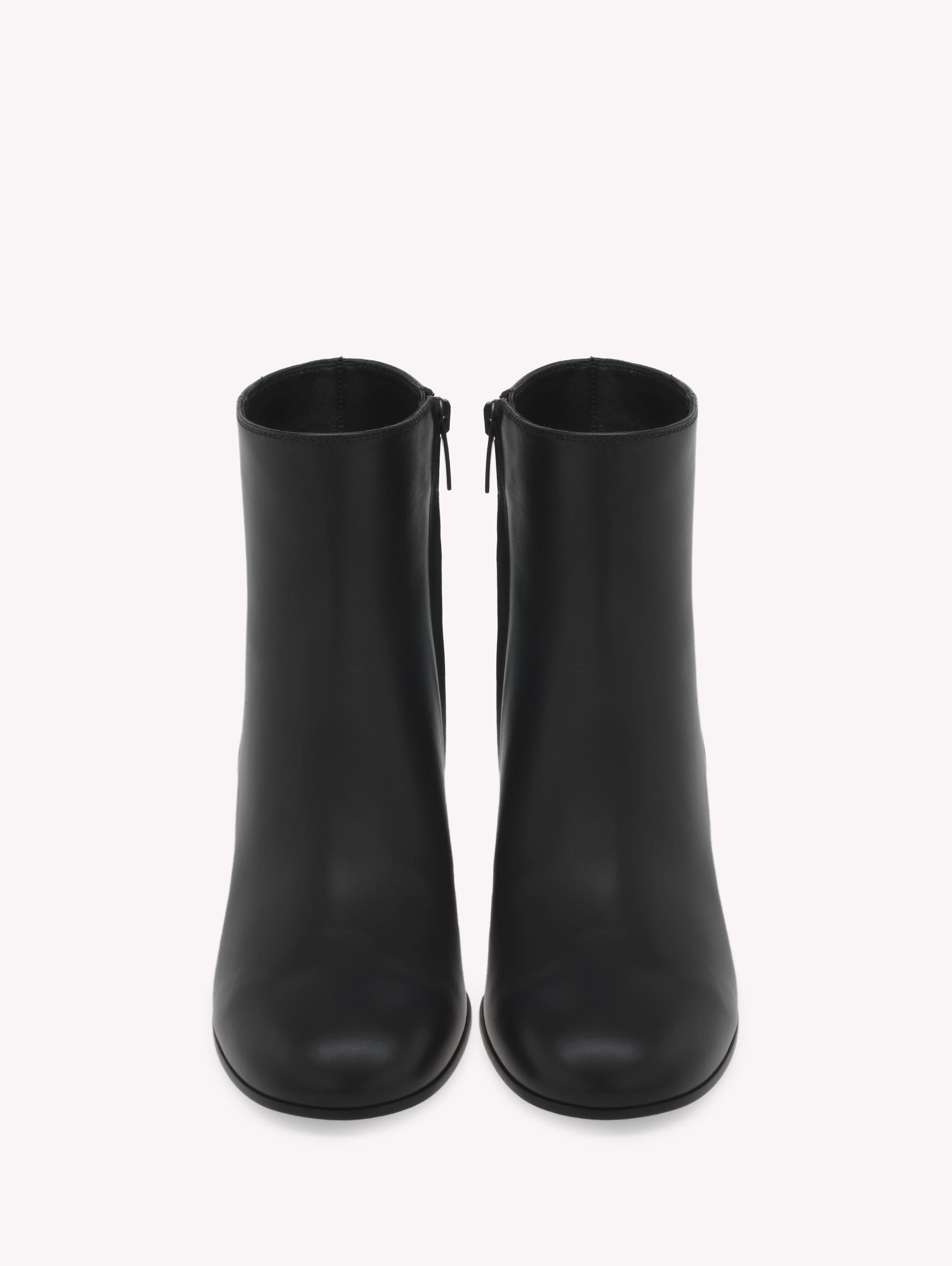 Gianvito Rossi Joelle 45 Booties, Alternate, color, Black Leather