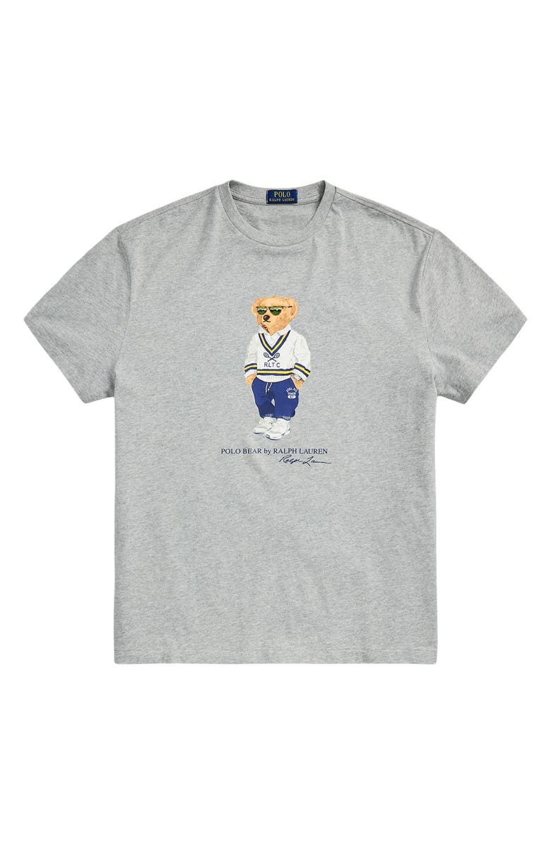 Polo Ralph Lauren Classic Fit Polo Bear Cotton Graphic T-Shirt, Alternate, color, 