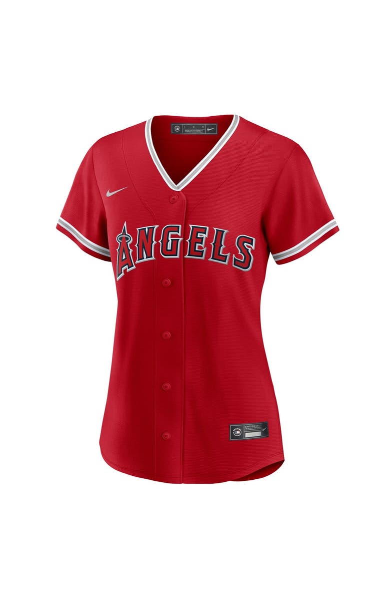 Nike Women's Nike Red Los Angeles Angels Alternate Replica Team Jersey, Alternate, color, Red