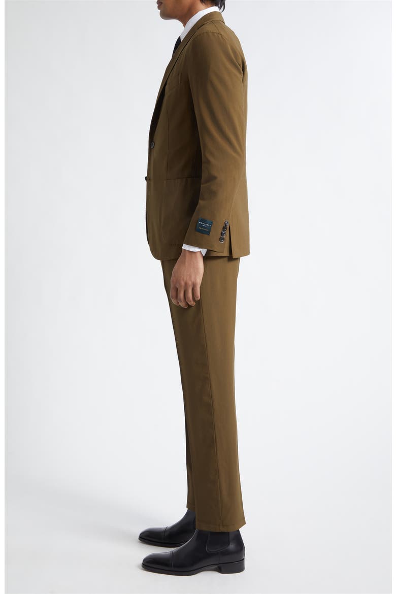 Pickstitch Wool Sport Coat, Alternate, color, LIGHT BROWN