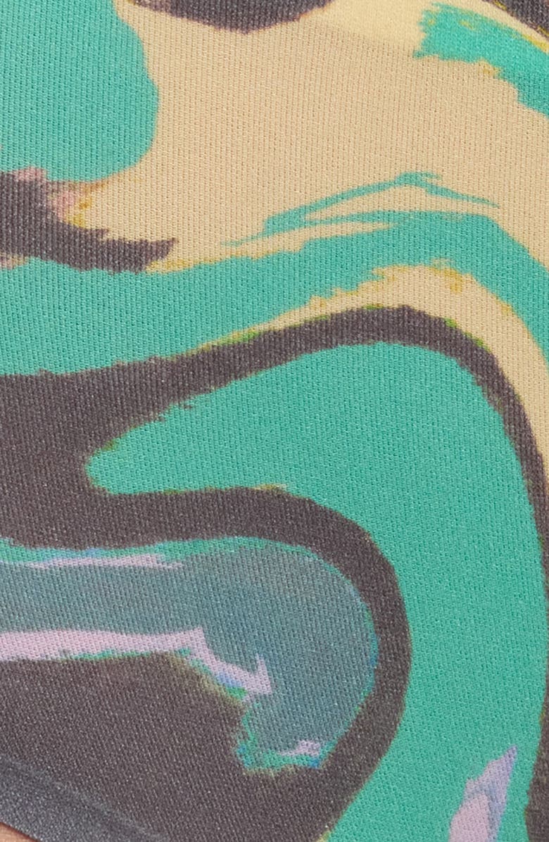 Chantelle Lingerie Soft Stretch Seamless Hipster Panties, Alternate, color, Chromatica Wave Print