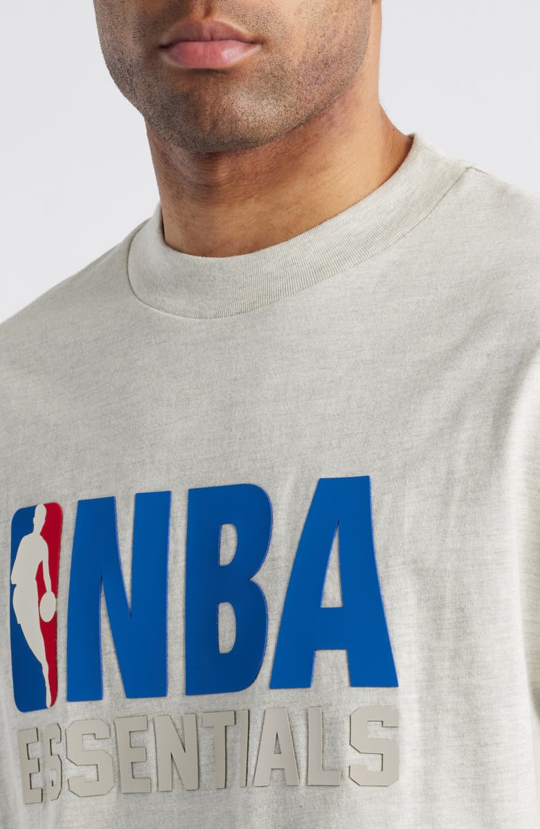 Fear of God Essentials x NBA Graphic Cotton T-Shirt, Alternate, color,