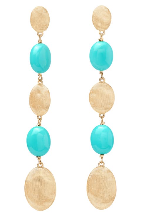 Lunaria Drop Earrings