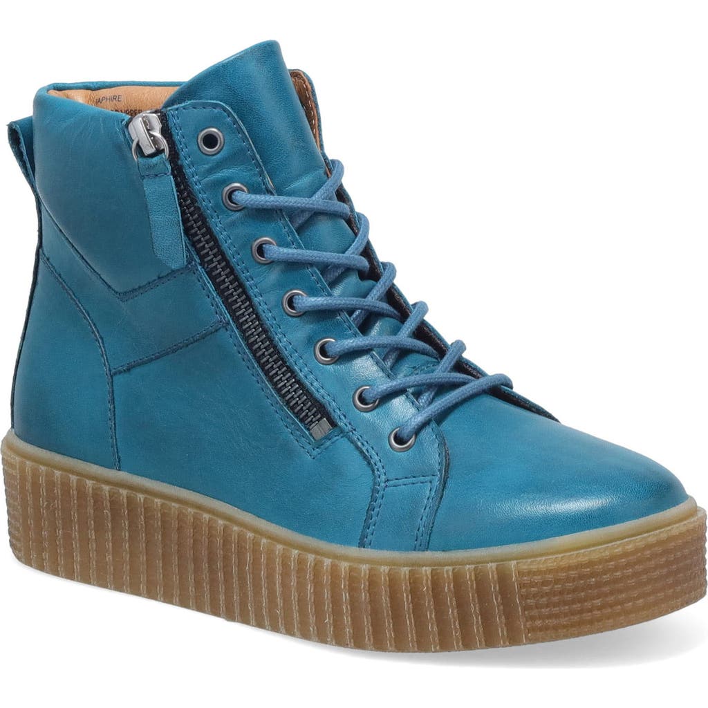 Miz Mooz Saphire Platform Sneaker In Blue
