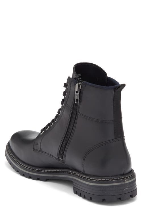 Steve Madden Scotch Lug Sole Boot In Black
