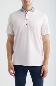 Greyson Coral Dreams Performance Polo