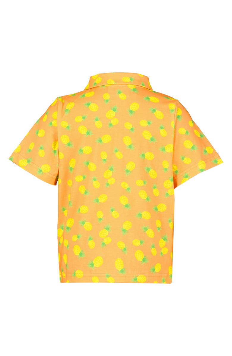 Rachel Riley Pineapple Polo Shirt, Alternate, color, 