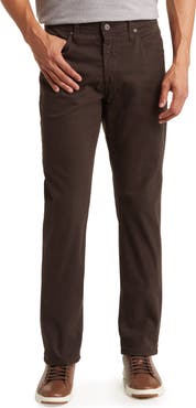 AG Everett Stretch Sateen Slim Straight Pants