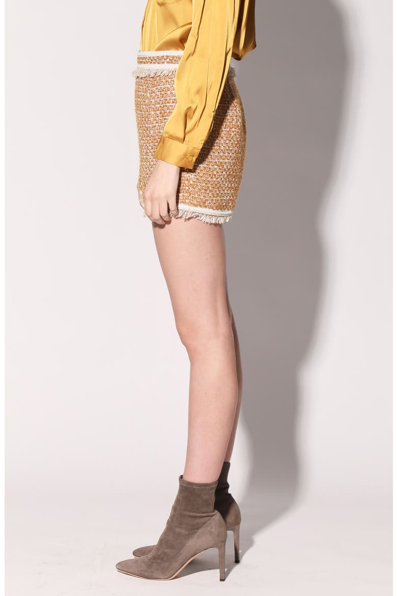 Laken Tweed Shorts, Alternate, color, HONEY TWEED