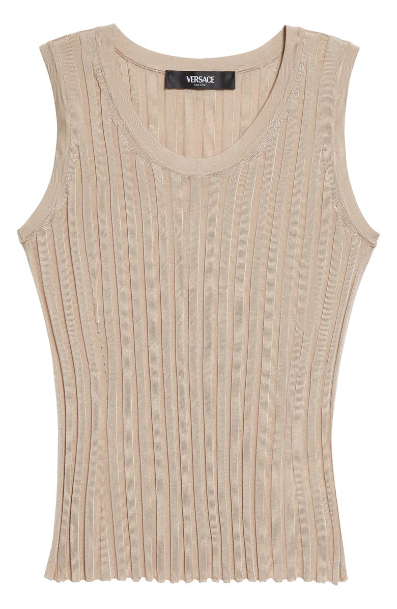 Versace Rib Tank, Alternate, color,