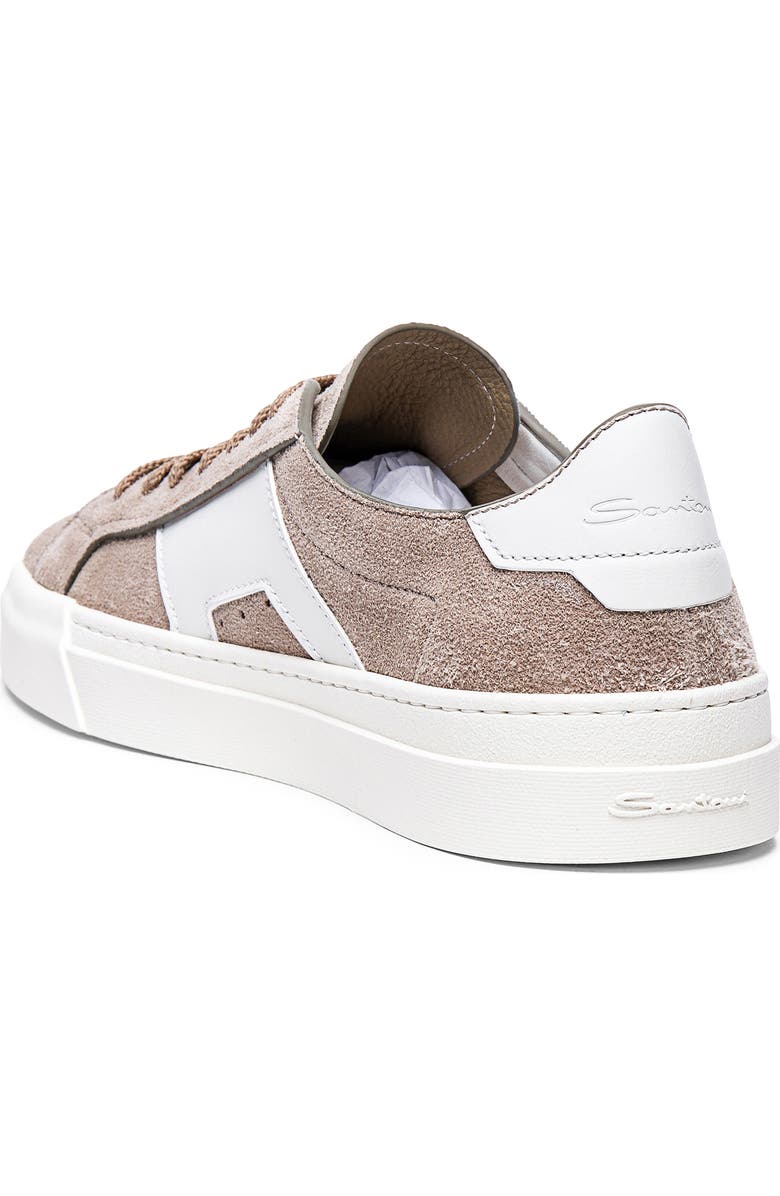 Santoni Double Buckle Inspired Sneaker, Alternate, color,