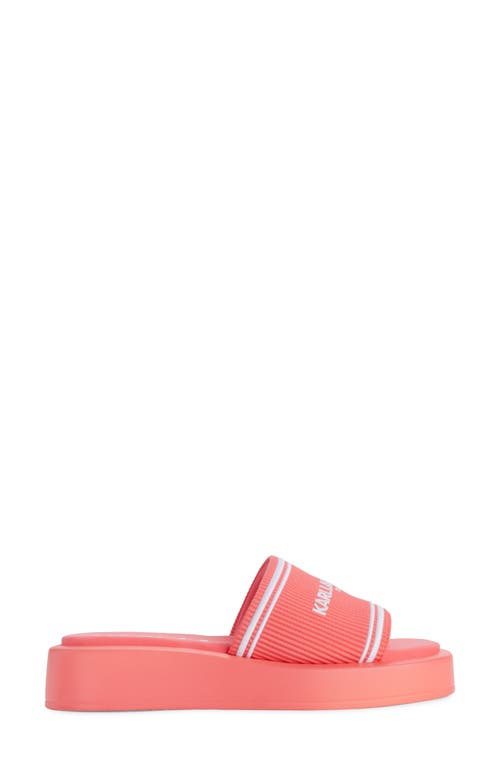 Karl Lagerfeld Ohare Platform Slide Sandal