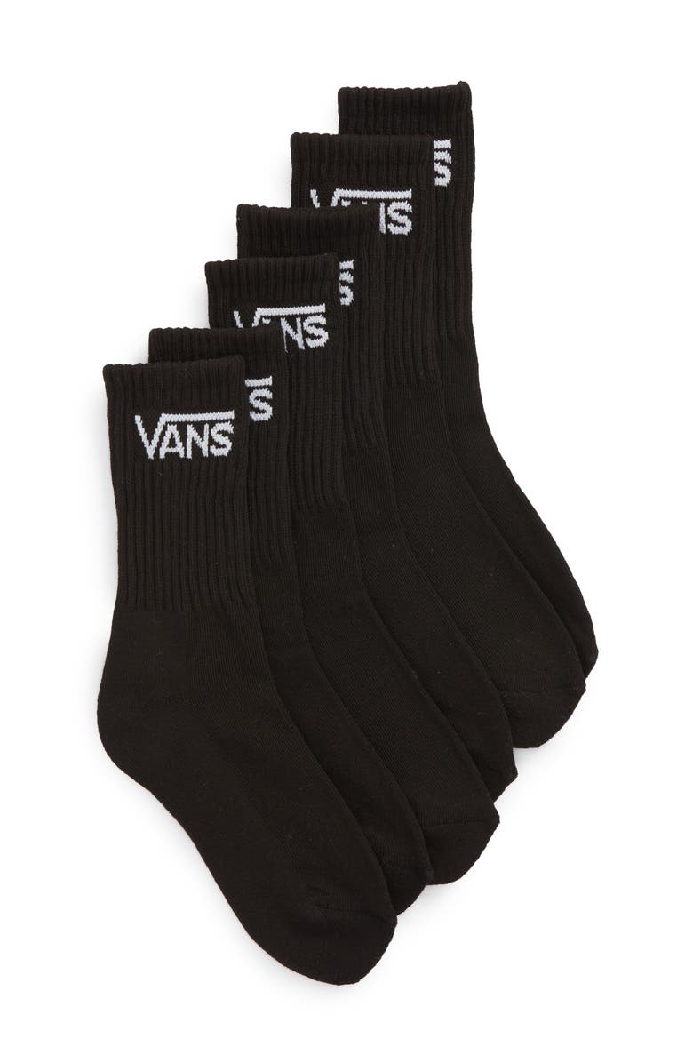 Vans Classic 3-Pack Crew Socks, Main, color,