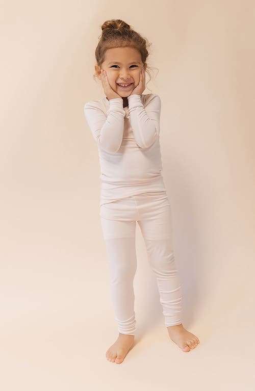 Wildbird Cloudblend™ Two-piece Long Pajamas In Neutral