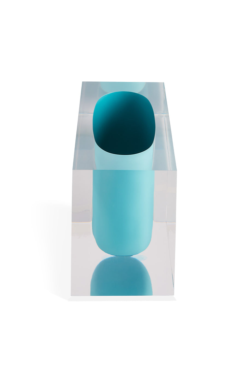 Jonathan Adler Bel Air Gorge Vase In Celadon