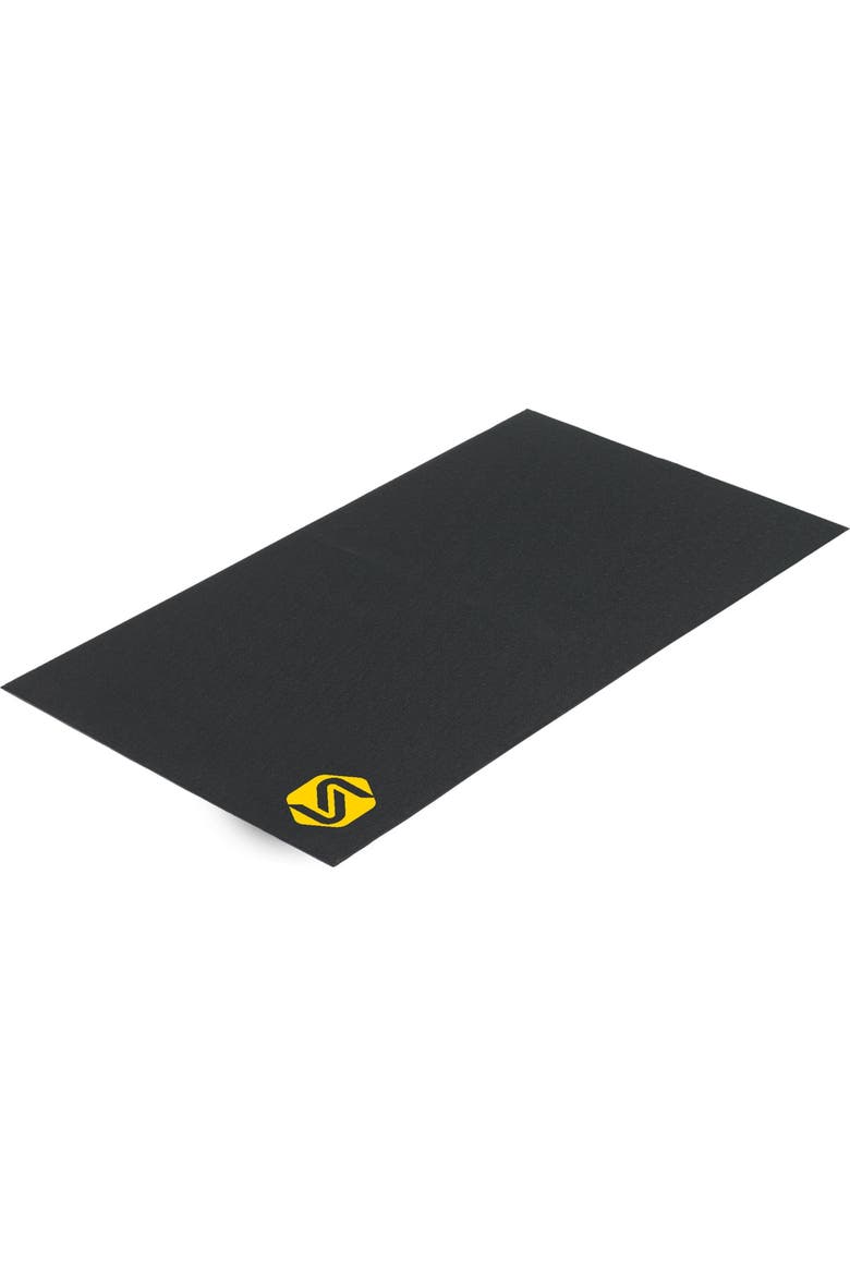 Non-Slip Trainer Accessory Mat for Floor Protection, Main, color, Black