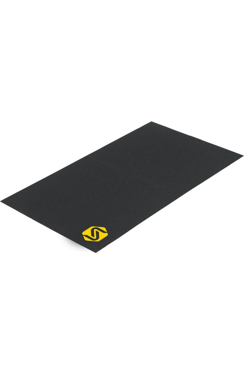 Saris Non-Slip Trainer Accessory Mat for Floor Protection, Main, color, Black