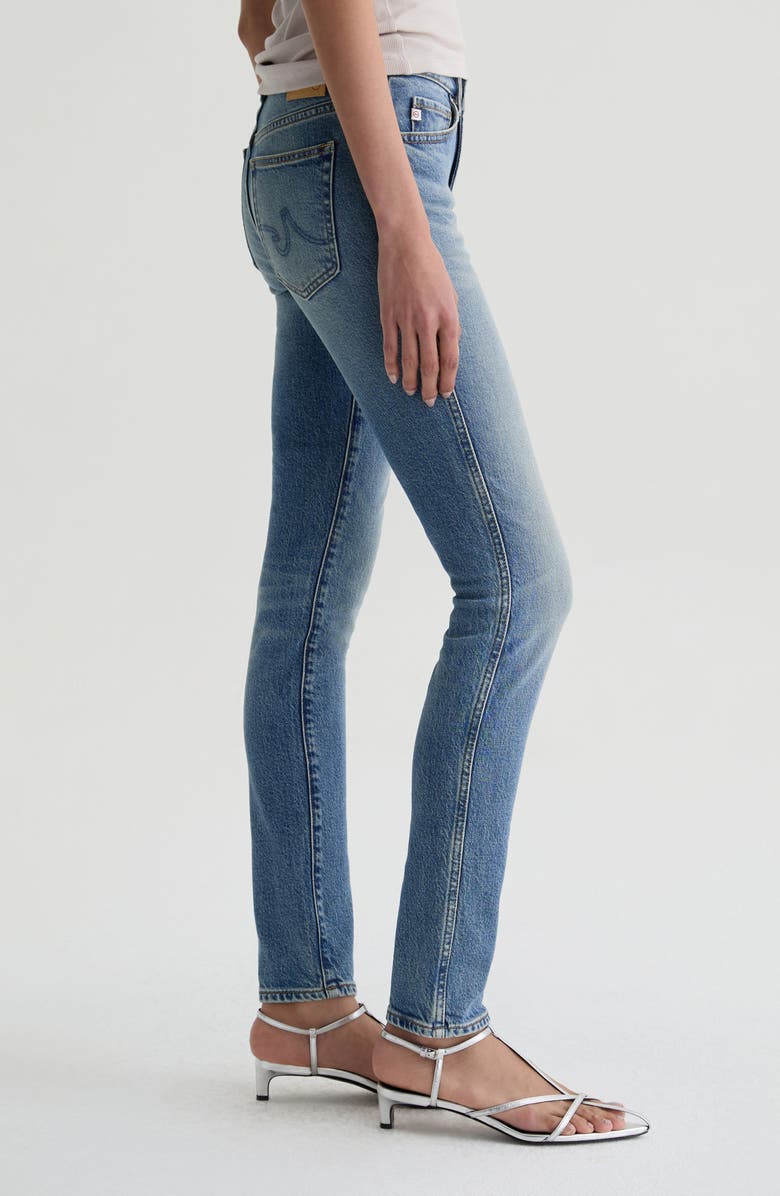 AG Quinn Low Rise Cigarette Jeans, Alternate, color, 16 Years Affinity