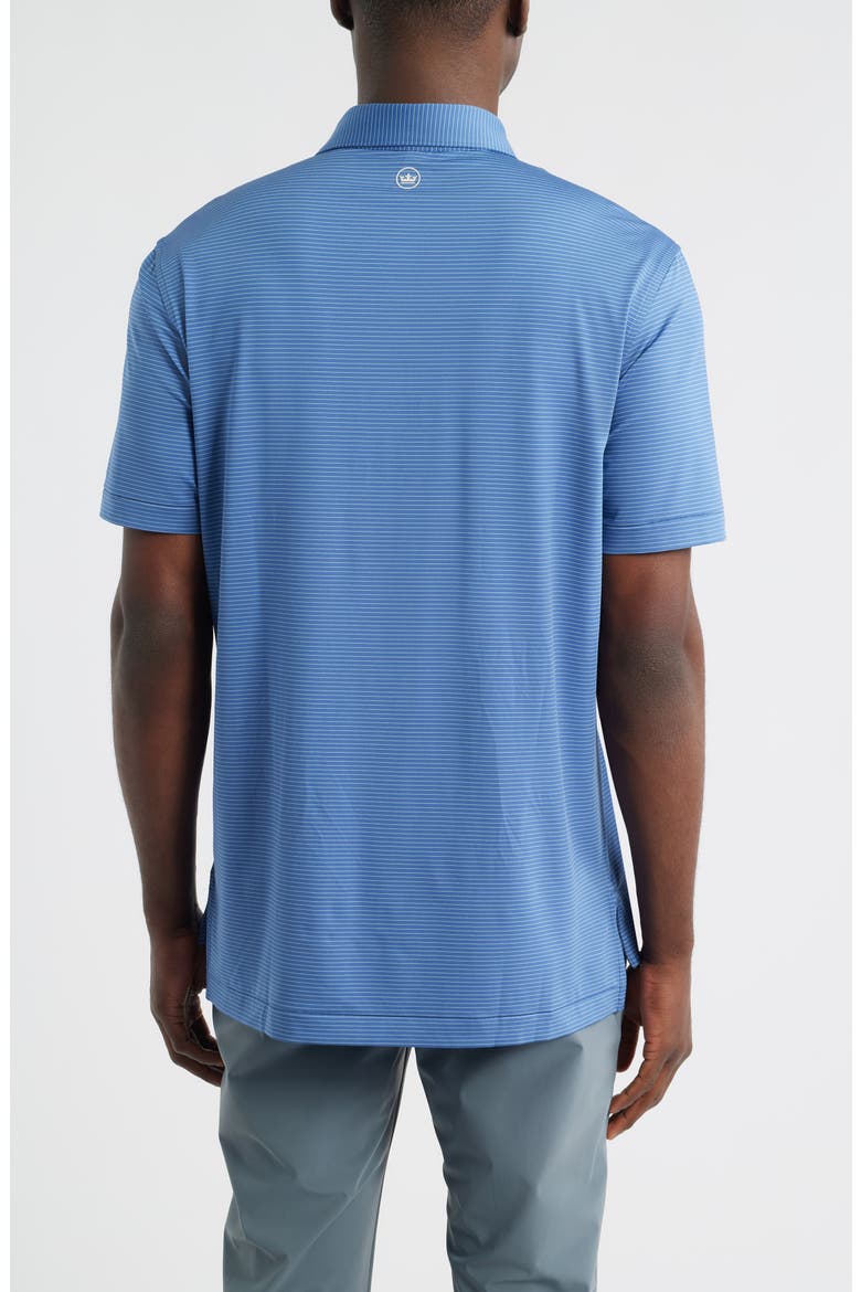 Highlands Performance Jersey Polo, Alternate, color, WINDSOR BLUE