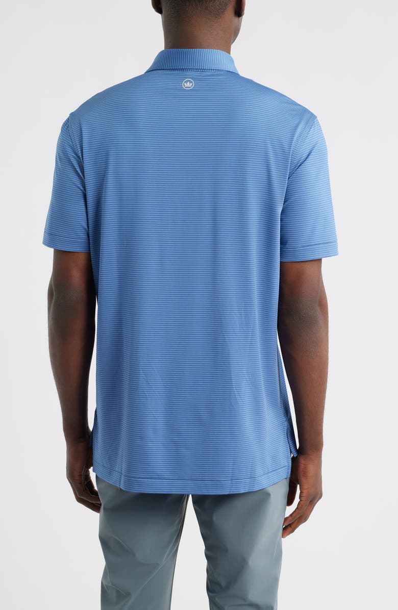 Peter Millar Highlands Performance Jersey Polo, Alternate, color, Windsor Blue